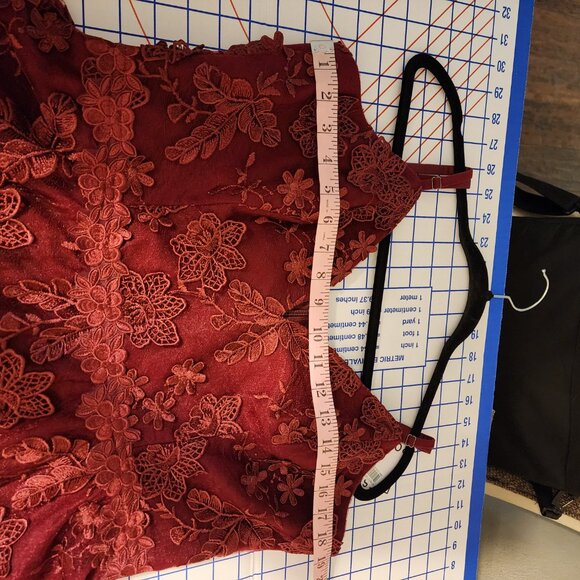 Dress the Population Tahani Dress NWT Burgundy XXL - Picture 7 of 13